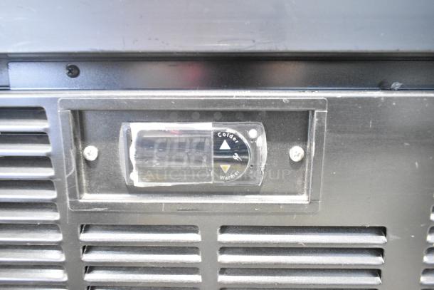 2019 Habco SE18 commercial single door cooler with temperature control panel. Model SE18, 115V, 1 Phase.