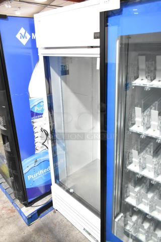 2021 True TSCI-600R-G-PH commercial single-door cooler, 115V, 1 phase. Excellent condition with digital display.