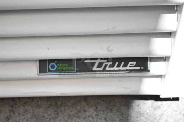 2021 True TSCI-600R-G-PH Reach In Cooler, single door, 115 volts, natural refrigerant label shown.