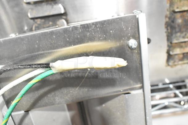 Hatco GRAH-60 60" Glo-Ray Infrared Food Warmer, 120 Volts, 1 Phase, detailing wiring and connections.