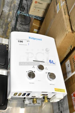 Ridgeyard Commercial Propane Gas Water Heater.