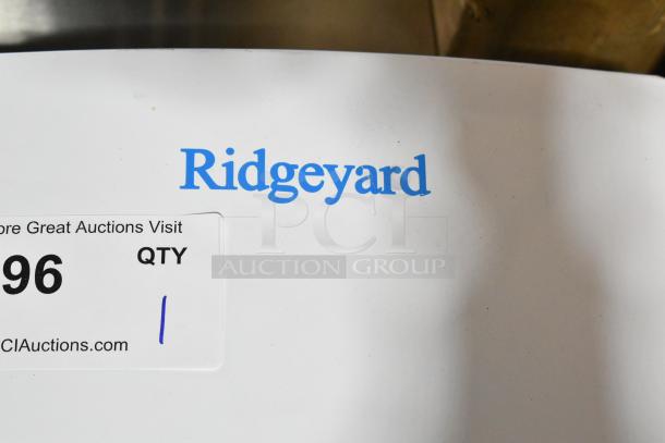 Ridgeyard Commercial Propane Gas Water Heater with visible brand logo, auction tag 96.