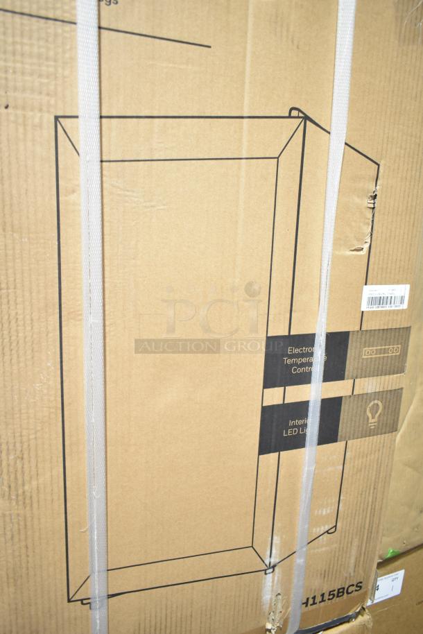 Brand new Honeywell H115BCS 115 can cooler in box, scratch and dent. Features 115 Volts, 1 phase, LED light.