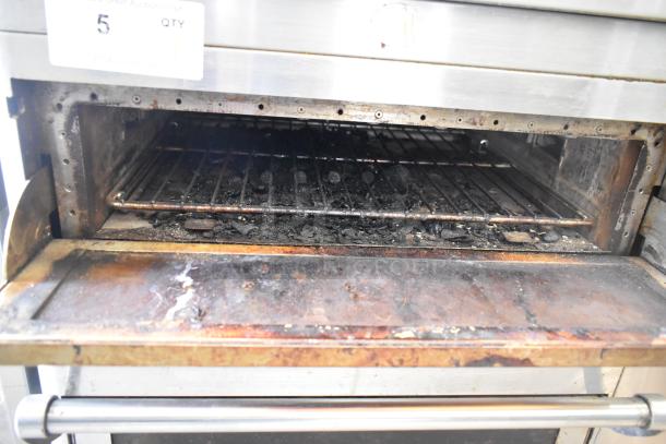 2023 Turbochef HHD Commercial Double Batch Oven, countertop model with impingement, ventless, used condition, 208/240V, 3-phase.