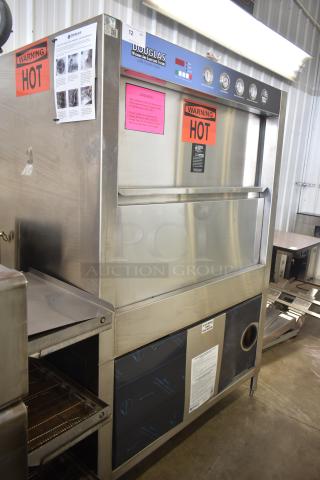 Douglas SD-20-ELEL Stainless Steel Commercial Floor Style Pot / Pan Washer. 480 Volts, 3 Phase.