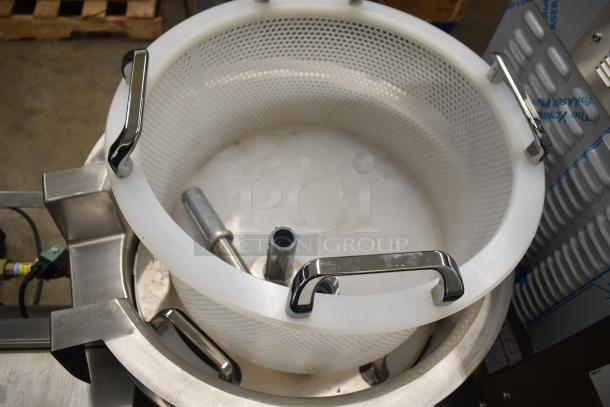 BRAND NEW 2022 Insinkerator PRT-3 stainless steel food waste collector, 208/220-240V, 3-phase, with scratch and dent.