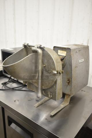 Hobart PD-70 Commercial Power Drive Unit with Vegetable Slicer Attachment, no blade or frame, 115 volts, 1 phase, used.
