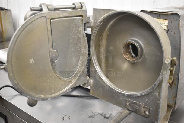 Hobart PD-70 Commercial Power Drive Unit with Vegetable Slicer Attachment; no blade or frame; 115 Volts, 1 Phase.