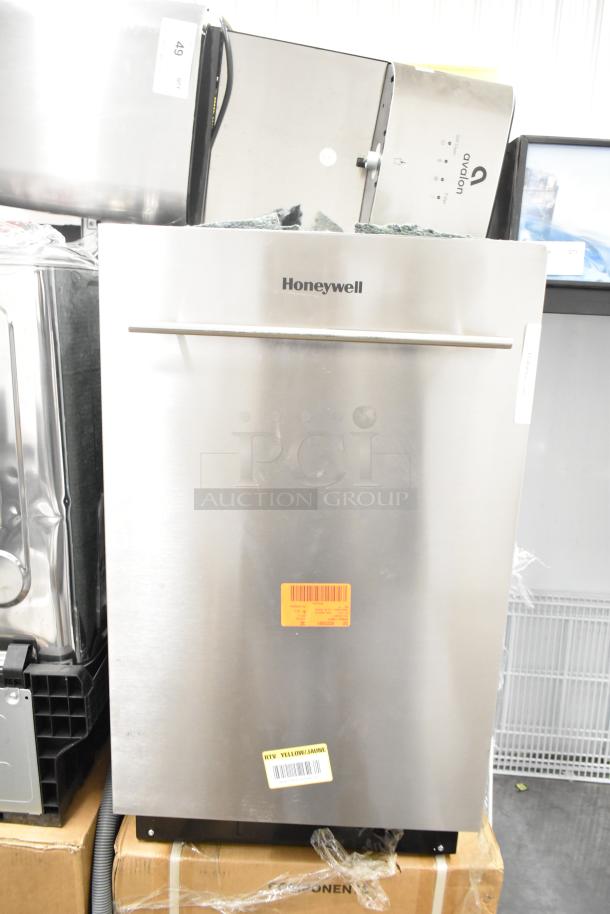 Brand new 2025 Honeywell HDS18SS dishwasher, scratch and dent, stainless steel, 8 place settings, 6 programs, UL/Energy Star.