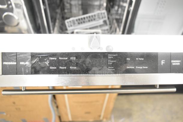 2025 Honeywell HDS18SS dishwasher, stainless steel, 8 place settings, 6 wash programs, Energy Star, 115V, scratch and dent.