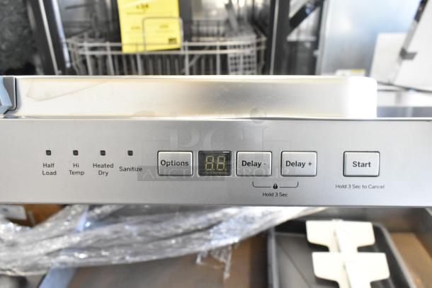 2025 Honeywell HDS24SS-H dishwasher, 24-inch, scratch and dent, 12-place settings, 7 cycles, stainless steel and plastic tub.