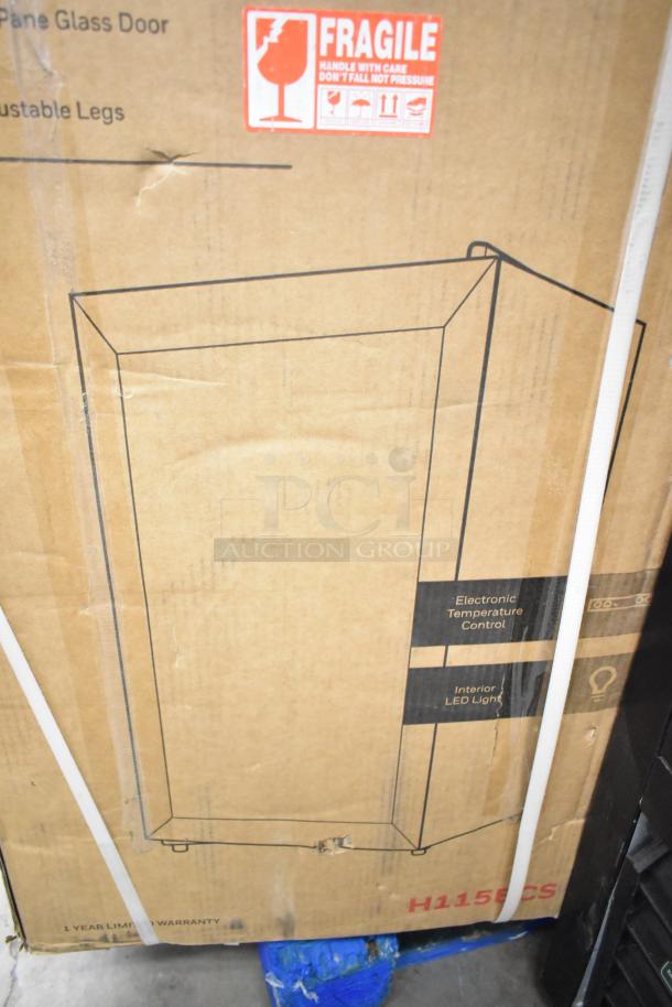 Brand new Honeywell H115BCS 115 Can Cooler in box. Features electronic temperature control, LED lights. 115V, 1 phase.