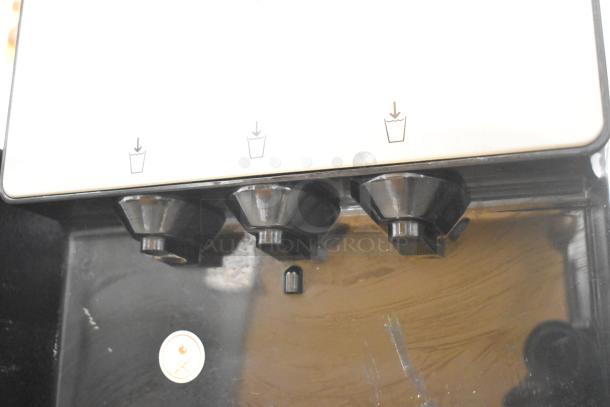 Avalon A10-TL water dispenser showing three black dispensing nozzles, suited for 115 volts, 1 phase use.