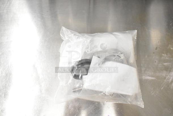 Hoabrt Garbage Disposal parts in a sealed plastic bag, includes various components for 115/230/110/220 Volts, 1 Phase system.