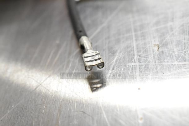 Heatcraft pan heater cable showing metal terminal, part of lot including 3974403S, 24752203, 24710202 elements.