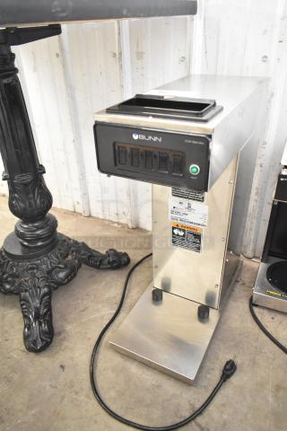 2022 Bunn CW15-APS commercial pourover airpot coffee brewer, 120V, 1 phase, stainless steel, excellent condition.