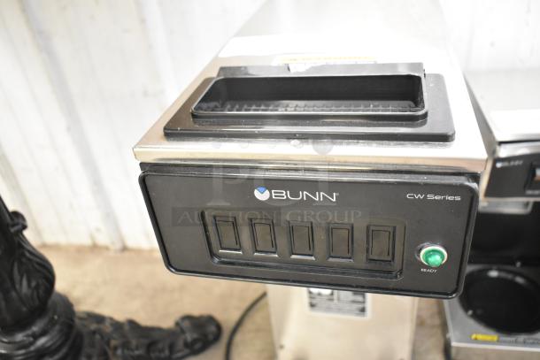 2022 Bunn CW15-APS Commercial Pourover Coffee Brewer, 120V, 1 Phase, stainless steel, excellent condition.