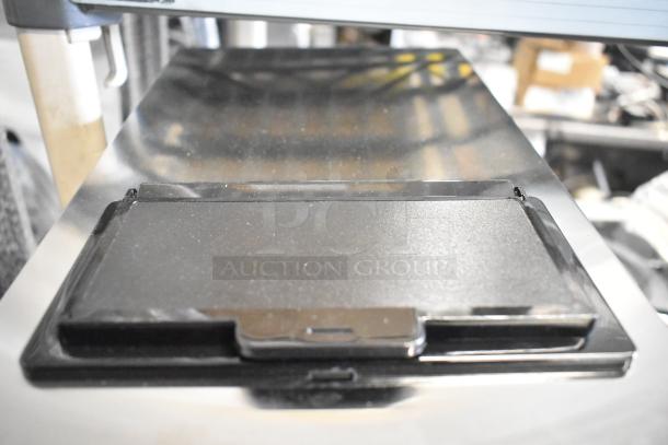 Brand new Avantco 177CMA1B coffee maker, automatic, with lower decanter warmer. Features 120 volts, 1 phase. Visible scratches.