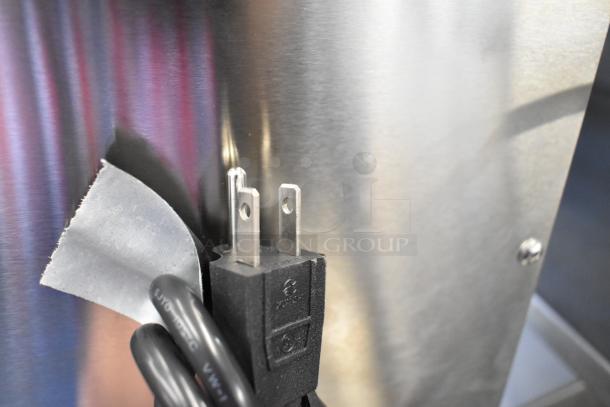 Brand new Avantco CMAPADJ Automatic Airpot Coffee Maker, scratch and dent, with adjustable shelf, 120V, 1 phase plug.