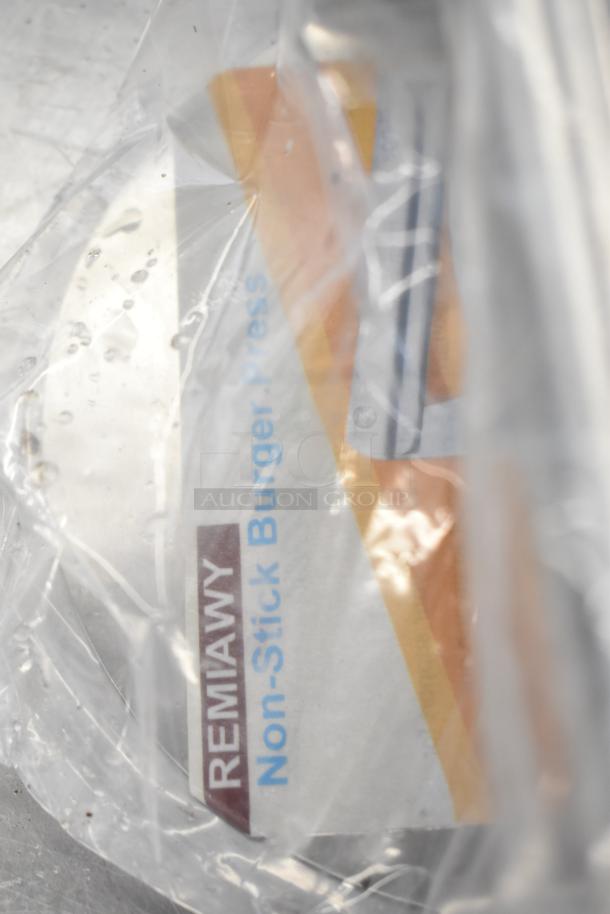 6 various kitchen items including OXO 11161100 Good Grips 1 Cup, Remiawy Non-Stick Burger Press in packaging.