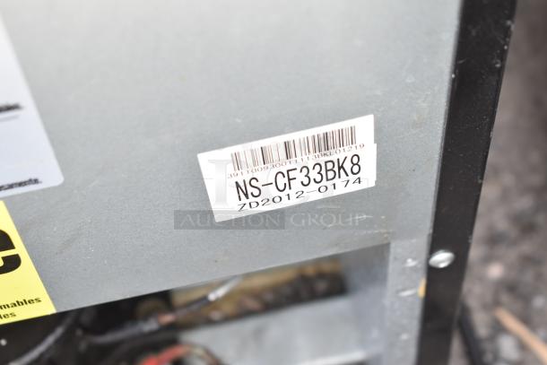 Magic Chef HMDR450BE, Insignia NS-CF33BK8 mini coolers, 115V, 1 phase. Barcode: NS-CF33BK8, ZD2012-0174.