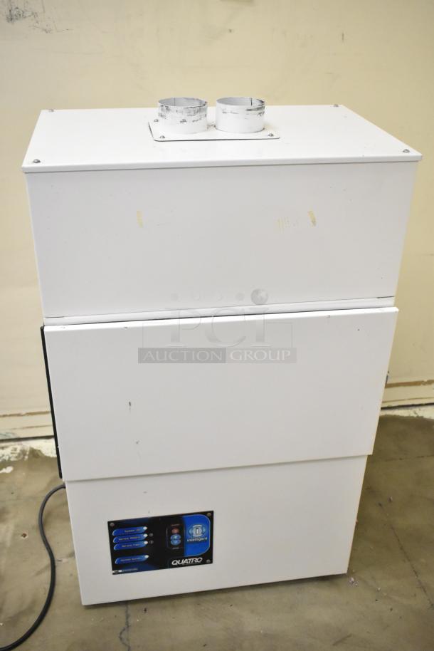 Quatro Air Technologies PGR-21 commercial dust collector/air purifier, 100-120V, 1 phase, visible controls, used condition.