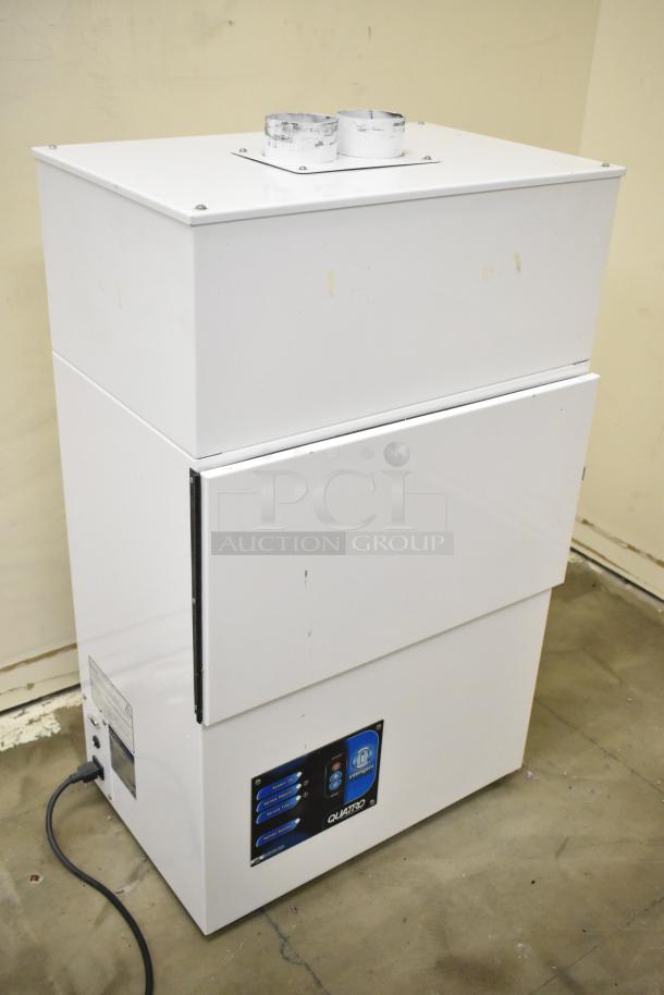 Quatro Air Technologies PGR-21 dust collector, commercial air purifier, 100-120V, 1 phase, visible controls, used condition.