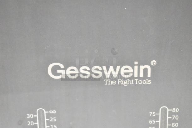 Gesswein Elmasonic S30H Ultrasonic Jewelry Cleaner, 115-120V, 1 Phase. Features Gesswein logo and temperature controls.