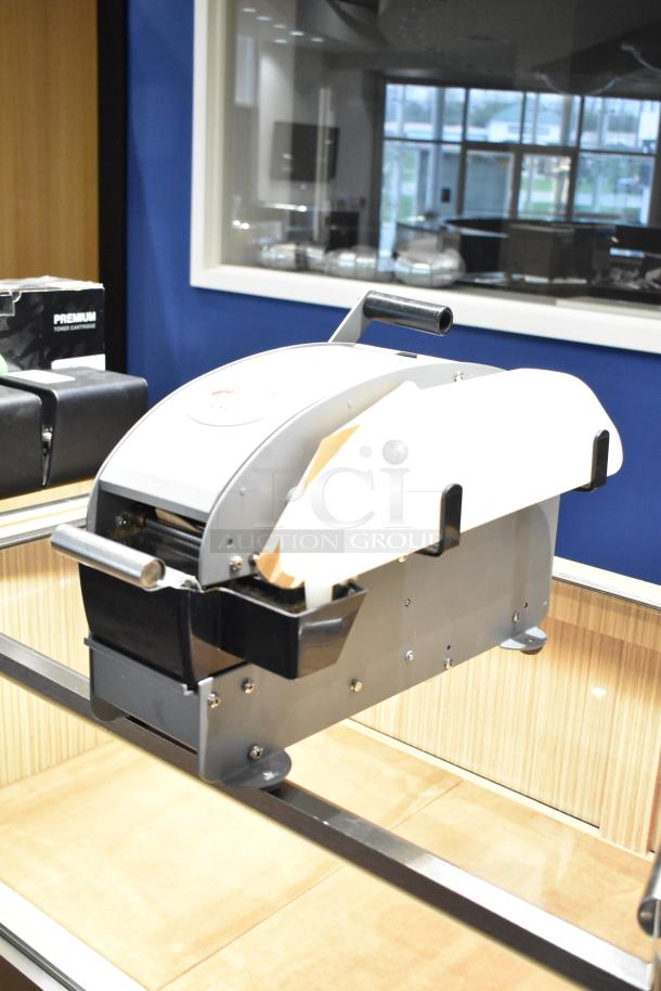 Better Packages 333 Plus manual tape dispenser, gray, in excellent condition, with visible handle and tape roll slot.