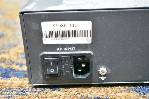 Clinton Electronics Digital Video Recorder, no hard drive, model M120W0150108CE, AC input port, condition visible.