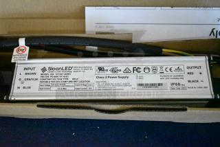 SloanLED 701507-60W3 LED Driver, Class 2 power supply, IP68 rated, 60W, input 100-240V, suitable for LED modules, new condition.