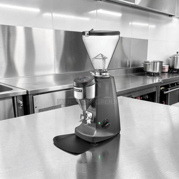 Mazzer Super Jolly V Up Electronic espresso grinder, exceptional condition, precision grinding, 120V, tested and operational.