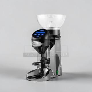 Cunill Tranquilo-Tron commercial espresso grinder, silent system, digital control, excellent condition, model CUN-S-GRIND-0817.