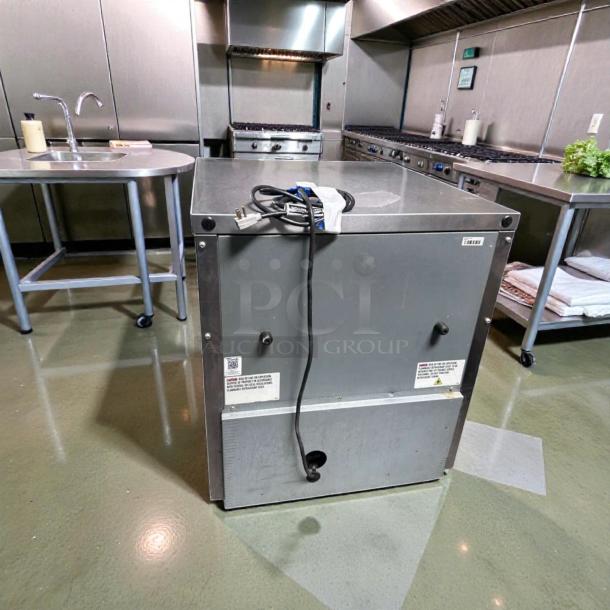 True TUC-27F-LP-HC undercounter freezer, 27", stainless steel, left-hinge door, superior condition, fully tested.