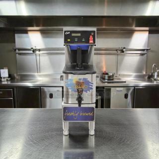 Superior Condition Curtis CBP Low Profile Combo Coffee & Tea Brewer, commercial dual system, 120V, fully tested, USA-made.