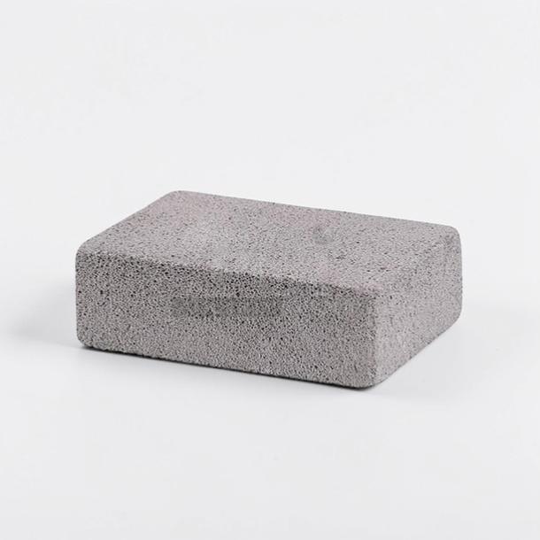 Brand new Grill Brick cleaning block, 8"x4"x3.5", removes grease, NSF certified, commercial heavy-duty model GRL-S-BRK-0829.