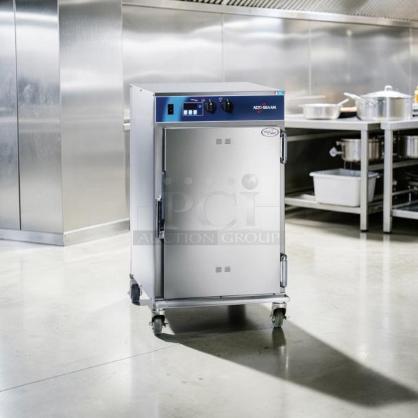 Elite condition Alto-Shaam 1000-TH/II Halo Heat® half-size cook & hold oven, commercial, fully tested, 208-240V/1PH.