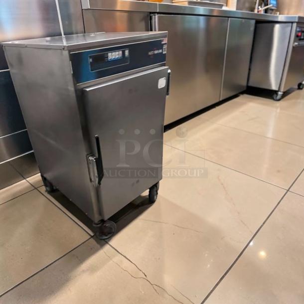 Alto-Shaam 1000-TH/II Halo Heat® Cook & Hold Oven, half-size, excellent condition, commercial use, on wheels.