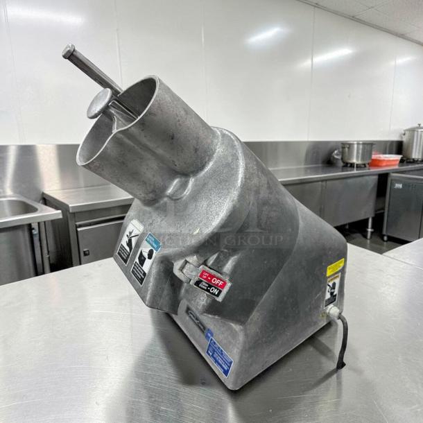 General CSM-72AA commercial food processor, heavy-duty, exceptional condition, 115V, tested, labeled controls shown.