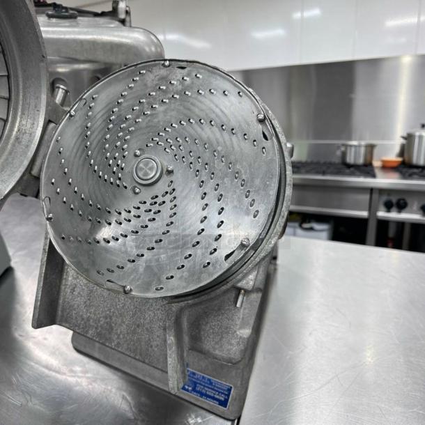 Exceptional condition General CSM-72AA commercial food processor, heavy-duty build, 115V, fully operational, visible model label.