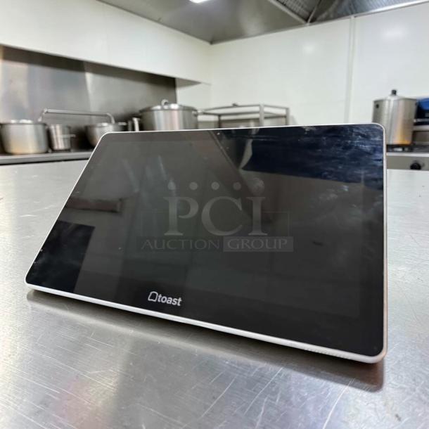 Toast POS 14" touchscreen display monitor, wall mount, commercial grade, fully tested, elite condition, model TST-S-POS-0852.