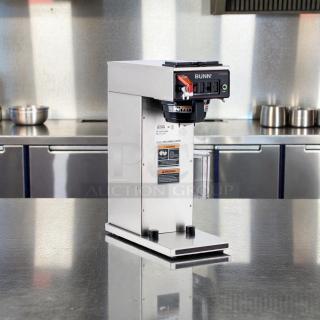 Bunn CWTF15-APS automatic airpot coffee brewer in outstanding condition, 120V, with hot water faucet, fully tested operational.