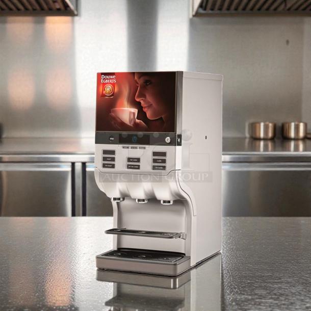 Elite condition Douwe Egberts Cafitesse 300 NG-300 liquid coffee machine, 400V, commercial beverage system, fully tested.