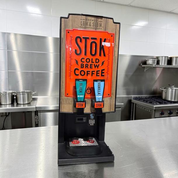 CreaMiser Model 230 Cold Brew Dispenser, dual tap for black & vanilla coffee, excellent condition, fully operational.