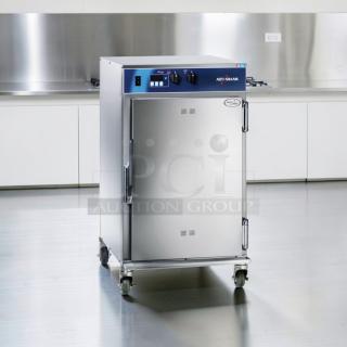Alto-Shaam 1000-TH-II Cook & Hold Oven, stainless steel, classic controls, 120V, on wheels, superior condition.