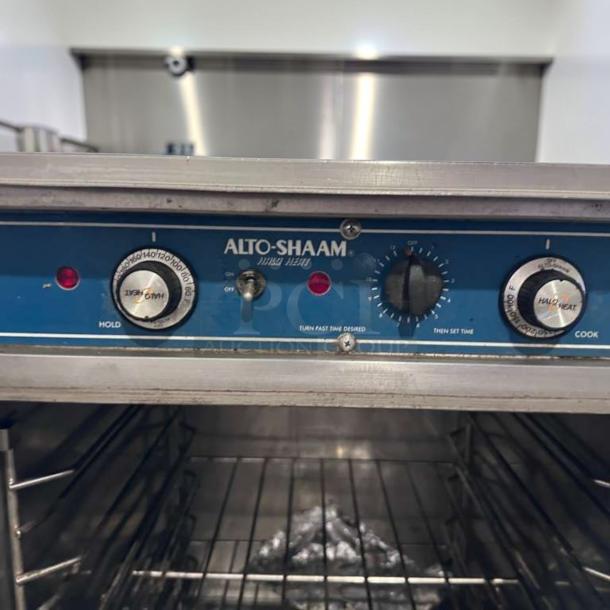 Alto-Shaam 1000-TH-II Cook & Hold Oven, classic controls, stainless steel, 120V, commercial use, superior condition.