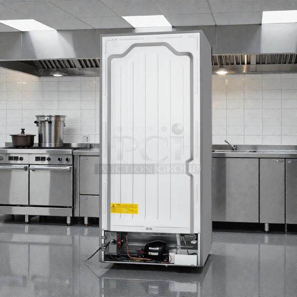 Brand new KoolMore KM-RERFDSS-18C stainless steel French door refrigerator, 18.5 Cu. Ft., Energy Star, CSA certified.