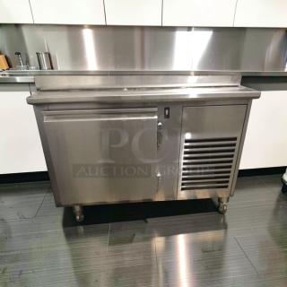 ICM Stainless SCSLC-1800 refrigerated undercounter unit, immaculate condition, 120/220V, fully tested, Anaheim, CA.