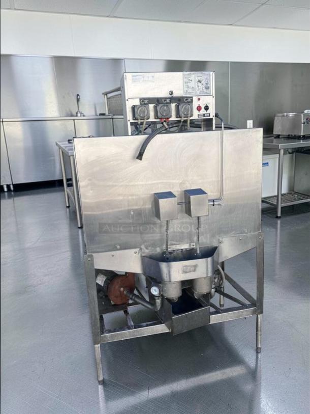 American Dish Service 5-AGS commercial glass washer, 120V, NSF listed, fully tested, prime condition, metal finish.
