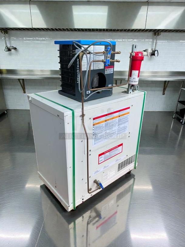 Powerex Oil-Less Scroll Air Compressor with SPX Hankison HPR5-10 Air Dryer, excellent condition, 115V, tested.